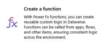 Dataverse Functions